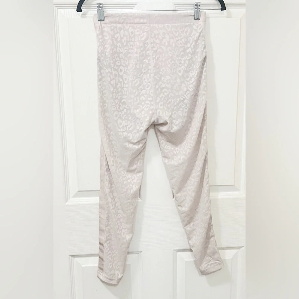 VICTORIA's SECRET Set Total Knockout sheer mesh Set with leopard spots.